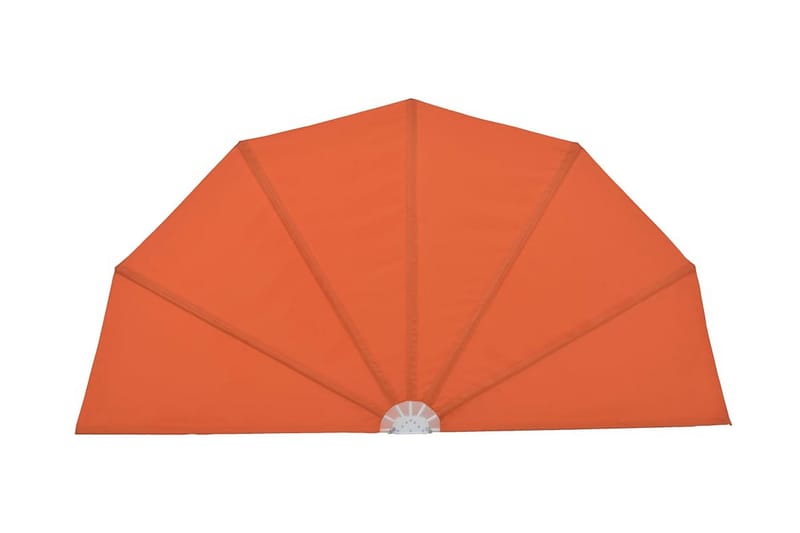Sammenklappelig Sidemarkise Til Terrasse Terracotta 160 Cm - Brun - Havemøbler - Solafskærmning - Markiser - Balkonmarkise