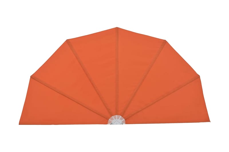Sammenklappelig Sidemarkise Til Terrasse Terracotta 200 Cm - Brun - Havemøbler - Solafskærmning - Markiser - Balkonmarkise