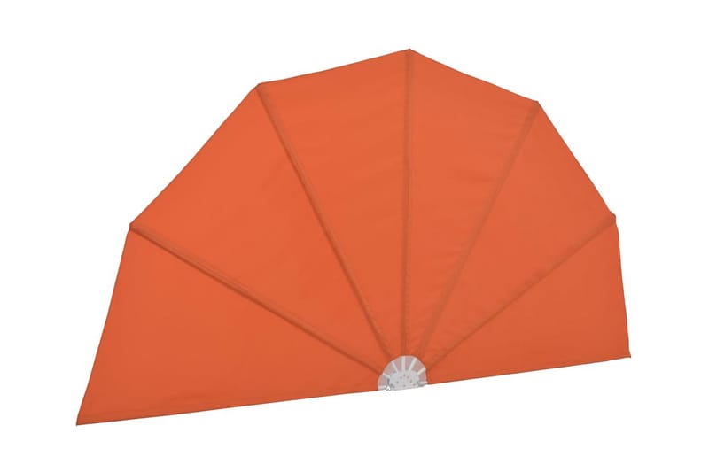 Sammenklappelig Sidemarkise Til Terrasse Terracotta 200 Cm - Brun - Havemøbler - Solafskærmning - Markiser - Balkonmarkise