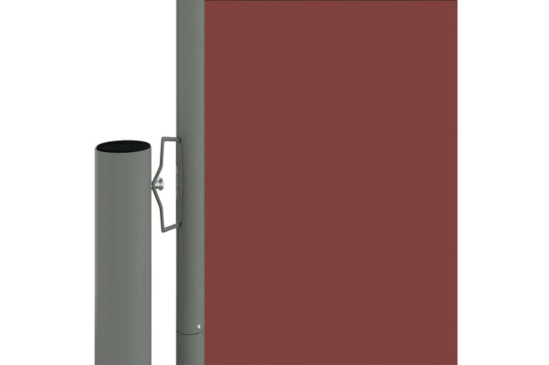 sammenrullelig sidemarkise 140x600 cm brun - Brun - Balkonmarkise - Markiser - Sidemarkise - Altanafskærmning