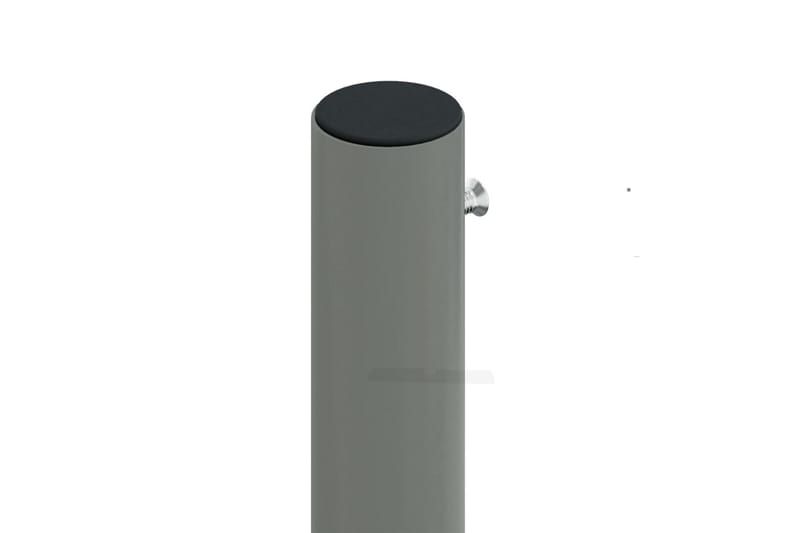 sammenrullelig sidemarkise 180x1000 cm sort - Sort - Balkonmarkise - Markiser - Sidemarkise - Altanafskærmning
