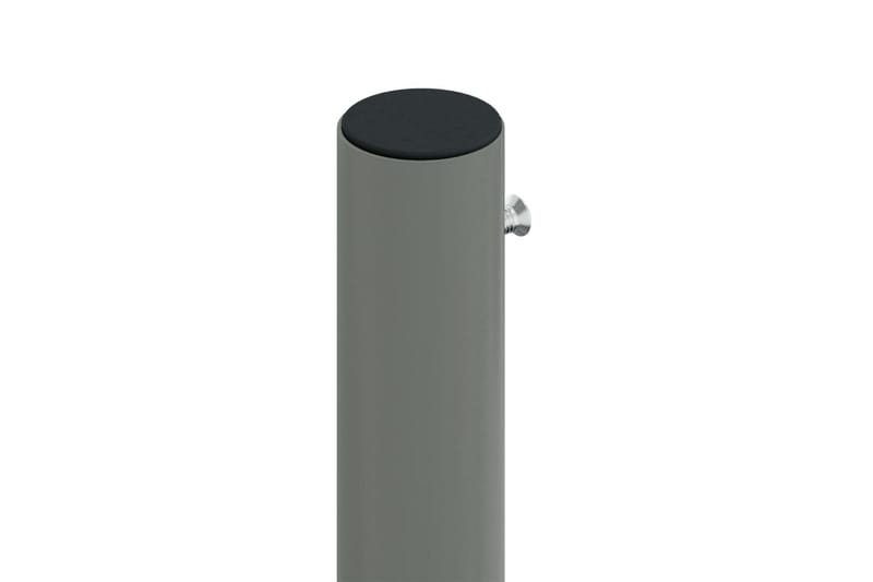 sammenrullelig sidemarkise 200x600 cm antracitgrå - Antracit - Havemøbler - Solafskærmning - Markiser - Balkonmarkise