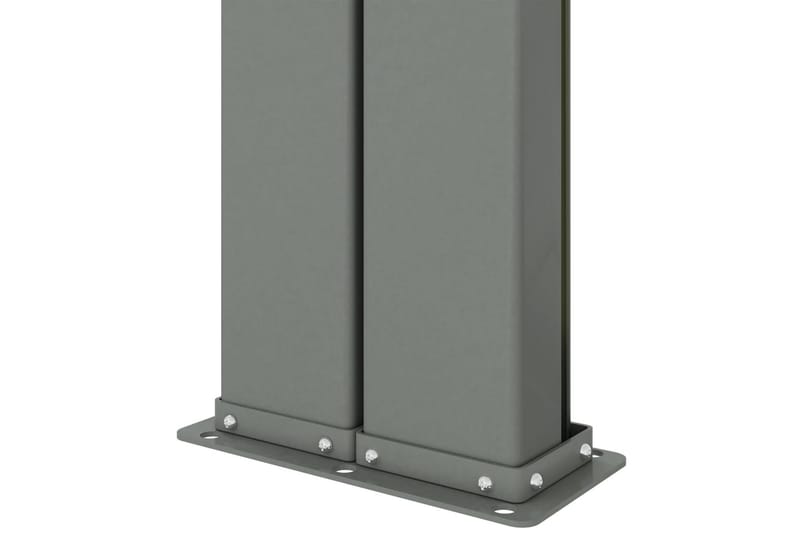 sammenrullelig sidemarkise 220x1000 cm blå - Blå - Havemøbler - Solafskærmning - Markiser - Balkonmarkise