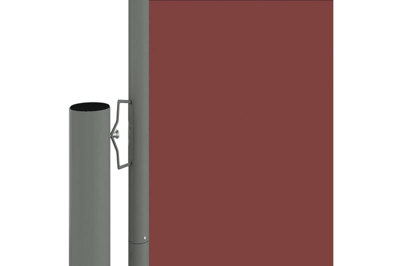 sammenrullelig sidemarkise 220x1000 cm brun - Brun - Havemøbler - Solafskærmning - Markiser - Balkonmarkise