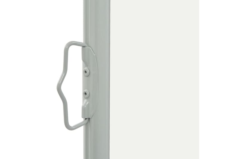 sammenrullelig sidemarkise 60 x 300 cm cremefarvet - Creme - Havemøbler - Solafskærmning - Markiser - Balkonmarkise