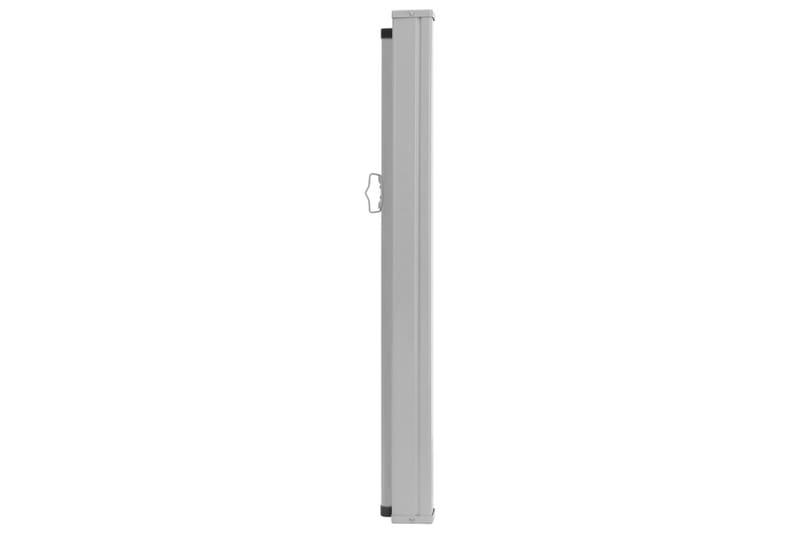 Sammenrullelig Sidemarkise Til Terrassen 100 X 300 cm Sort - Sort - Havemøbler - Solafskærmning - Markiser - Balkonmarkise