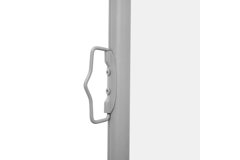 Sammenrullelig Sidemarkise Til Terrassen 100X300cm - Creme - Havemøbler - Solafskærmning - Markiser - Balkonmarkise