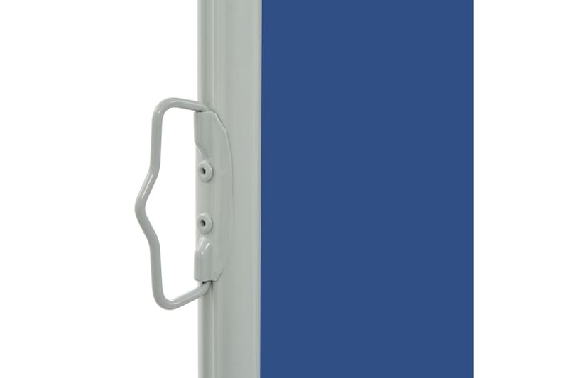 sammenrullelig sidemarkise til terrassen 140 x 300 cm blå - Blå - Balkonmarkise - Markiser - Sidemarkise - Altanafskærmning