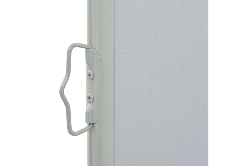 Sammenrullelig Sidemarkise Til Terrassen 140 X 300 Cm Grå - Grå - Havemøbler - Solafskærmning - Markiser - Balkonmarkise