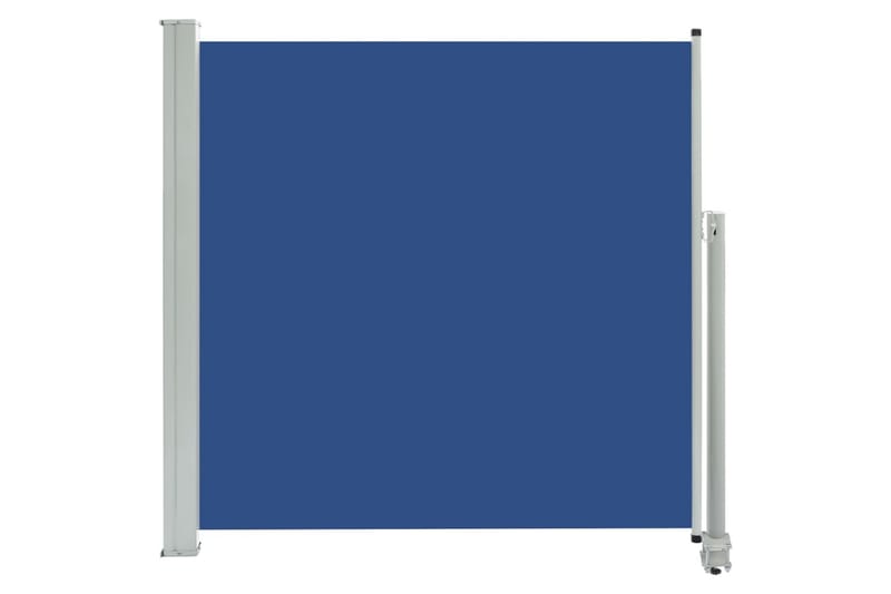 sammenrullelig sidemarkise til terrassen 160 x 300 cm blå - Blå - Havemøbler - Solafskærmning - Markiser - Balkonmarkise