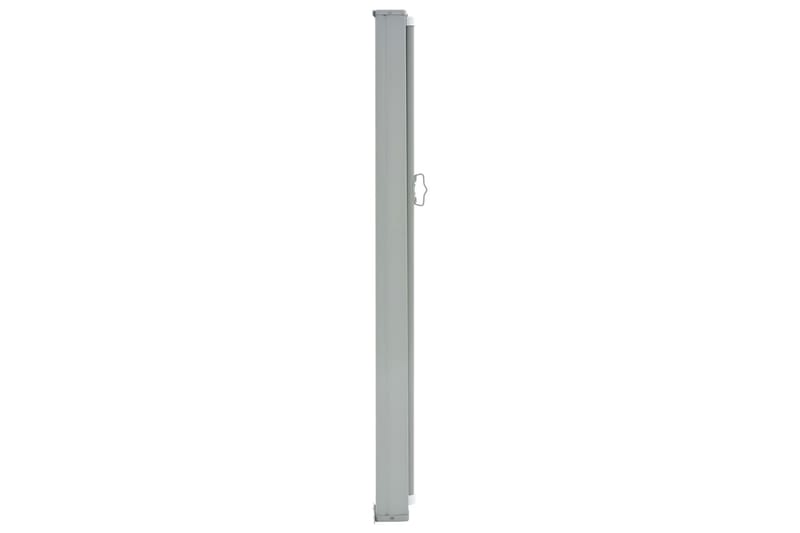 Sammenrullelig Sidemarkise Til Terrassen 160 X 300 Cm Creme - Creme - Havemøbler - Solafskærmning - Markiser - Balkonmarkise