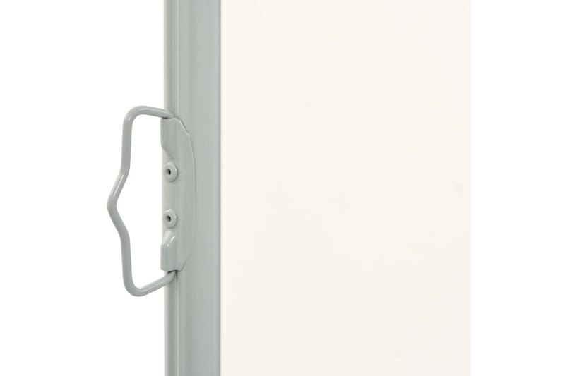 Sammenrullelig Sidemarkise Til Terrassen 160 X 300 Cm Creme - Creme - Havemøbler - Solafskærmning - Markiser - Balkonmarkise