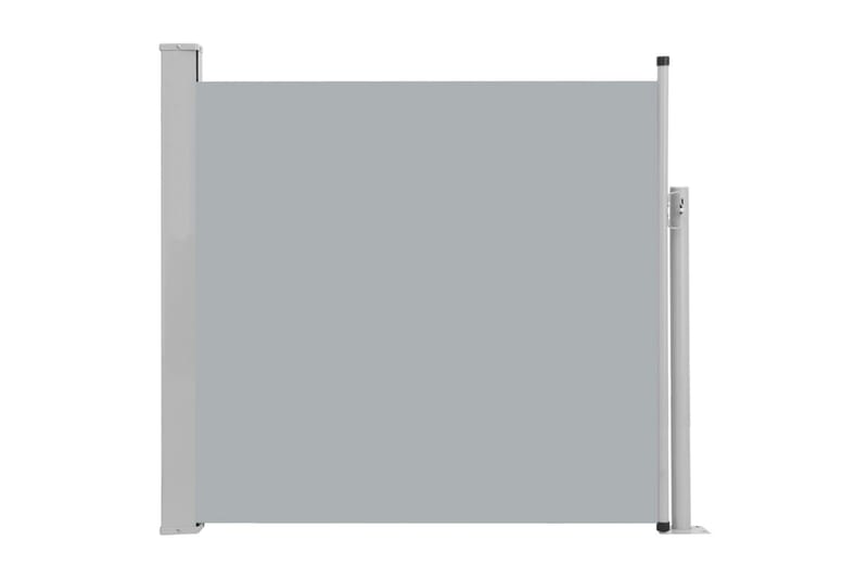 sammenrullelig sidemarkise til terrassen 170 x 300 cm grå - Grå - Havemøbler - Solafskærmning - Markiser - Balkonmarkise