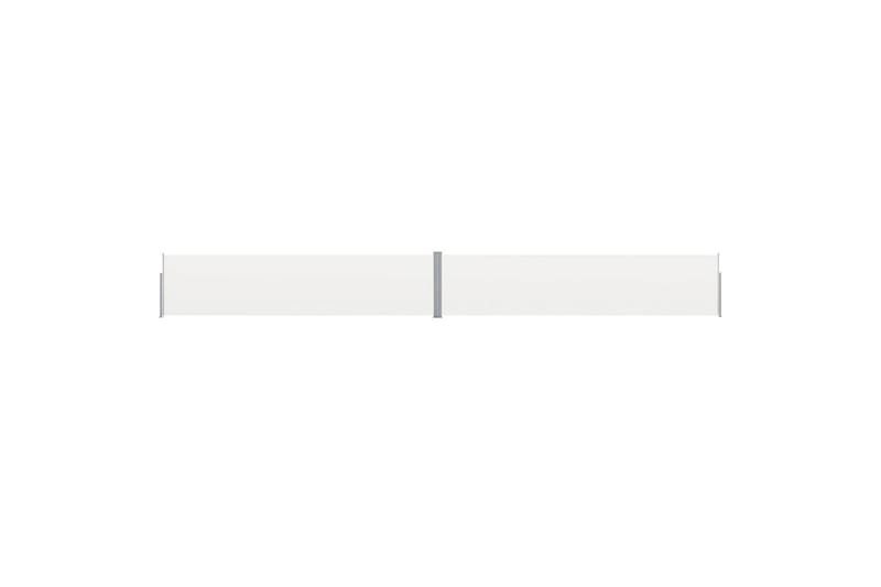 sammenrullelig sidemarkise til terrassen 170x1200 cm creme - Creme - Havemøbler - Solafskærmning - Markiser - Balkonmarkise
