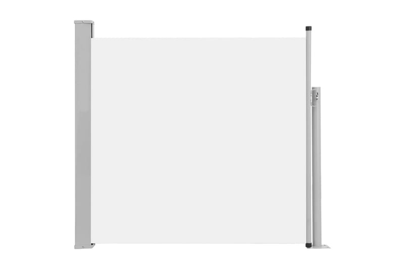 sammenrullelig sidemarkise til terrassen 170x300 cm cremefar - Creme - Havemøbler - Solafskærmning - Markiser - Balkonmarkise