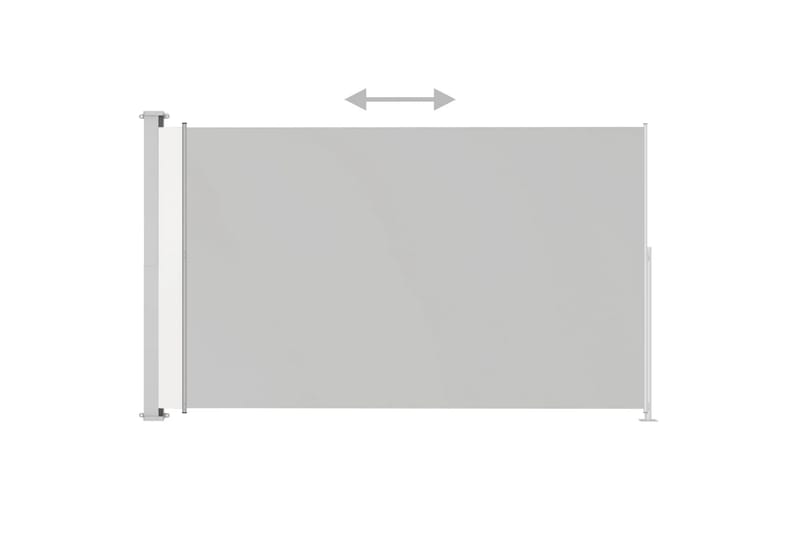 sammenrullelig sidemarkise til terrassen 200x300 cm - Creme - Havemøbler - Solafskærmning - Markiser - Balkonmarkise
