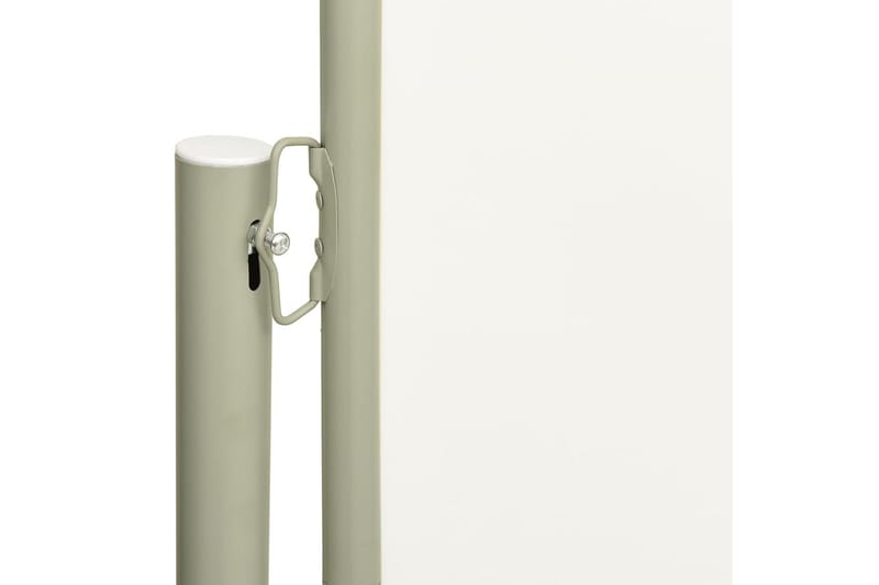 sammenrullelig sidemarkise til terrassen 200x600 cm cremefar - Creme - Havemøbler - Solafskærmning - Markiser - Balkonmarkise