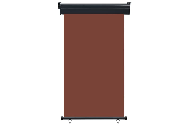 Sidemarkise Til Altan 100x250 cm Brun - Brun - Havemøbler - Solafskærmning - Markiser - Vinduesmarkise