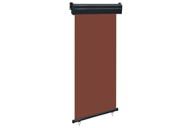 Sidemarkise Til Altan 100x250 cm Brun - Brun - Havemøbler - Solafskærmning - Markiser - Vinduesmarkise