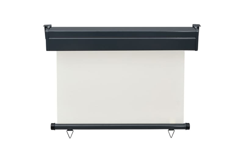 Sidemarkise Til Altan 100x250 cm Cremefarvet - Creme - Havemøbler - Solafskærmning - Markiser - Balkonmarkise