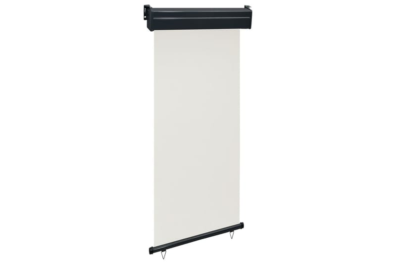Sidemarkise Til Altan 100x250 cm Cremefarvet - Creme - Havemøbler - Solafskærmning - Markiser - Balkonmarkise