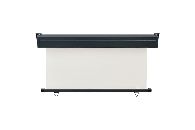 Sidemarkise Til Altan 140x250 cm Cremefarvet - Creme - Havemøbler - Solafskærmning - Markiser - Vinduesmarkise