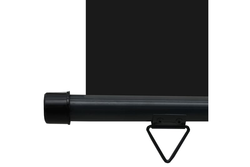 Sidemarkise Til Altan 140x250 cm Sort - Sort - Havemøbler - Solafskærmning - Markiser - Vinduesmarkise