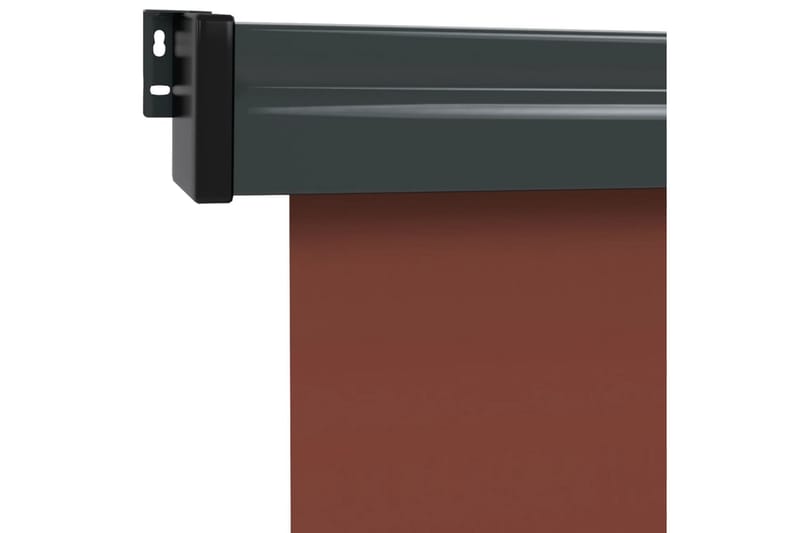 sidemarkise til altan 160x250 cm brun - Brun - Vinduesmarkise - Markiser
