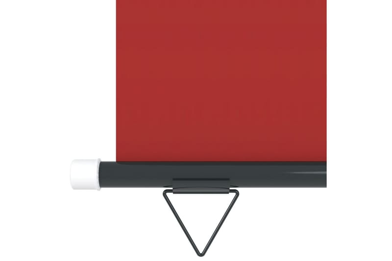 sidemarkise til altan 170x250 cm rød - Rød - Balkonmarkise - Markiser - Sidemarkise - Altanafskærmning