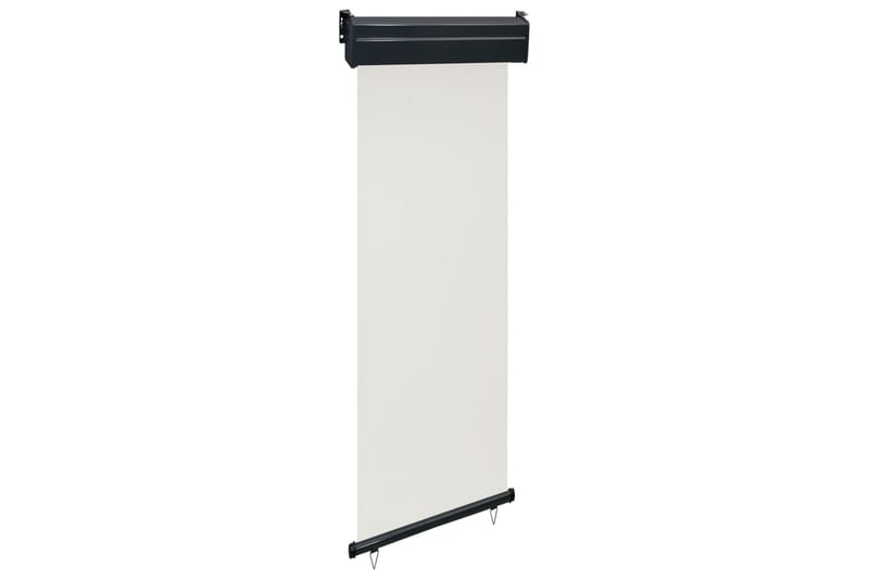Sidemarkise Til Altan 60x250 cm Cremefarvet - Creme - Havemøbler - Solafskærmning - Markiser - Vinduesmarkise