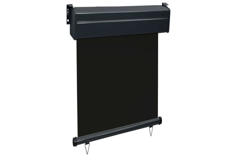 Sidemarkise Til Altan 60x250 cm Sort - Sort - Havemøbler - Solafskærmning - Markiser - Vinduesmarkise