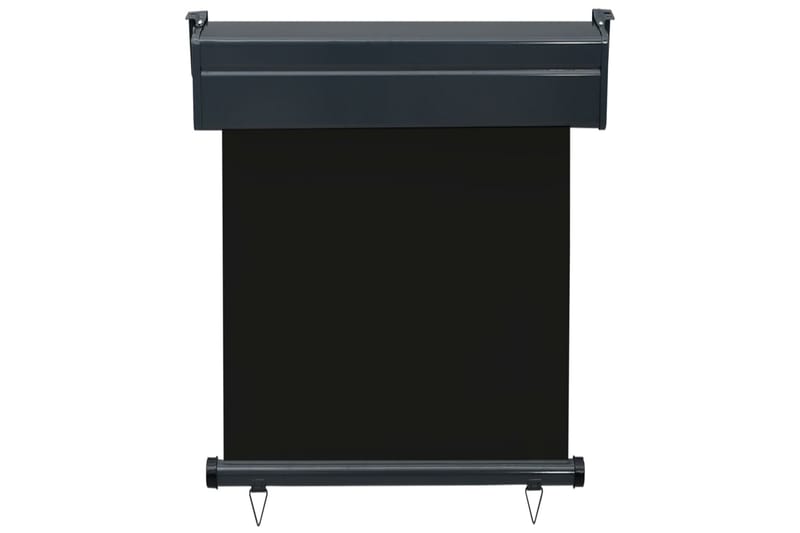 Sidemarkise Til Altan 60x250 cm Sort - Sort - Havemøbler - Solafskærmning - Markiser - Vinduesmarkise