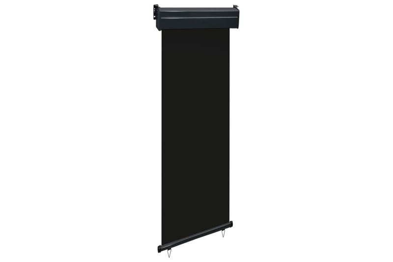 Sidemarkise Til Altan 60x250 cm Sort - Sort - Havemøbler - Solafskærmning - Markiser - Vinduesmarkise