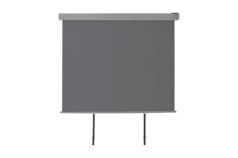 sidemarkise til altan multifunktionel 150x200 cm grå - Grå - Balkonmarkise - Markiser - Sidemarkise - Altanafskærmning
