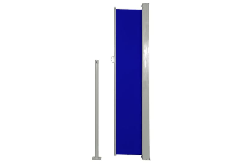Sidemarkise Til Terrasse 160 X 300 Cm Blå - Blå - Havemøbler - Solafskærmning - Markiser - Balkonmarkise