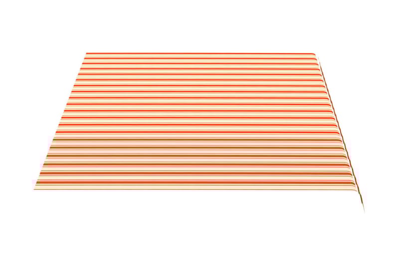 udskiftningsdug til markise 4,5x3 m gul og orange - Havemøbler - Solafskærmning - Markiser