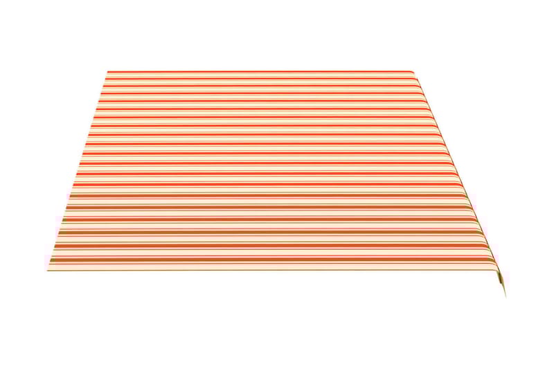 udskiftningsdug til markise 5x3 m gul og orange - Havemøbler - Solafskærmning - Markiser