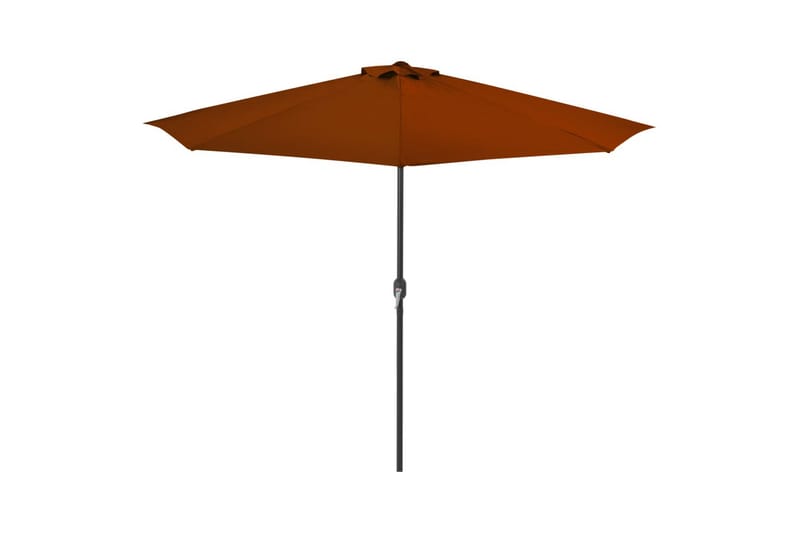 altanparasol med aluminiumsstang 300x150x253 cm halv - Balkonparasol