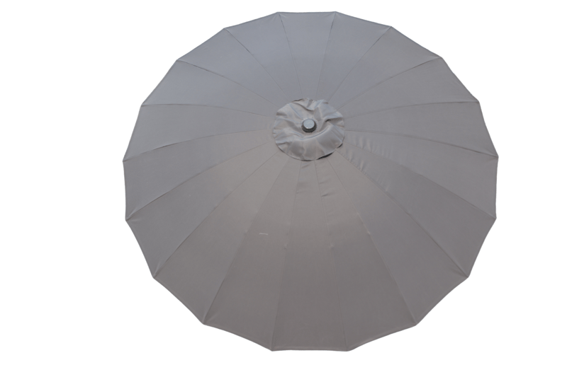 BALI Parasol Ø2,7 m - Grå - Havemøbler - Solafskærmning - Parasoller - Baliparasol