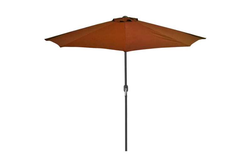 altanparasol med aluminiumsstang 270x135x245 cm halv - Balkonparasol