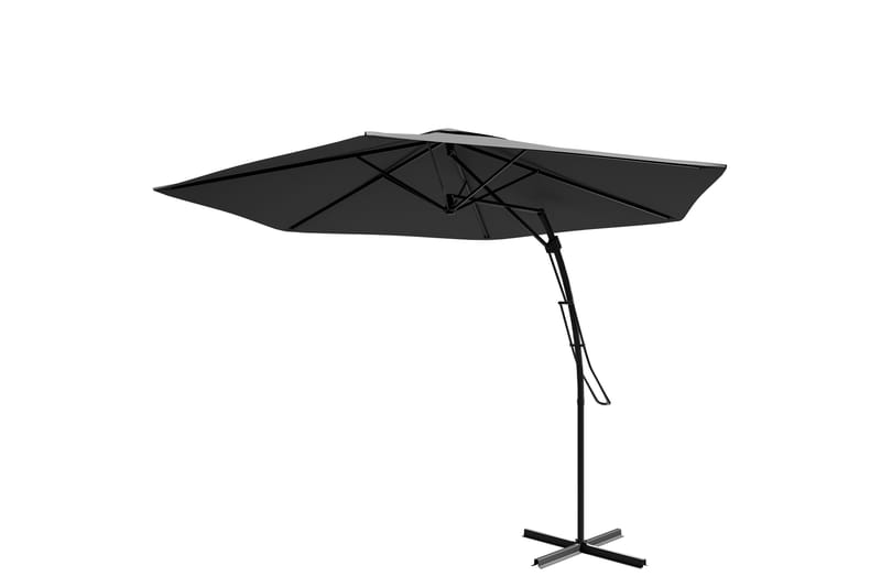 Brambleton Parasol 3m - Grå - Havemøbler - Solafskærmning - Parasoller - Hængeparasol