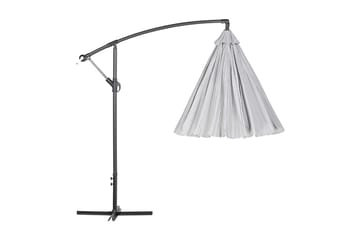 Calabria Ii Parasol 235 cm - Grå - Havemøbler - Solafskærmning - Parasoller - Hængeparasol