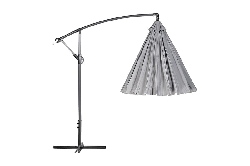 Calabria Ii Parasol 235 cm - Grå - Havemøbler - Solafskærmning - Parasoller - Hængeparasol