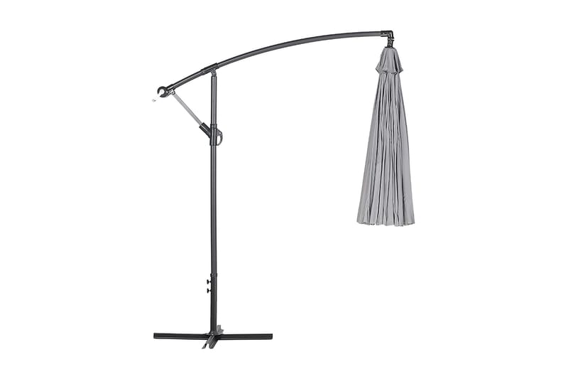 Calabria Ii Parasol 235 cm - Grå - Havemøbler - Solafskærmning - Parasoller - Hængeparasol