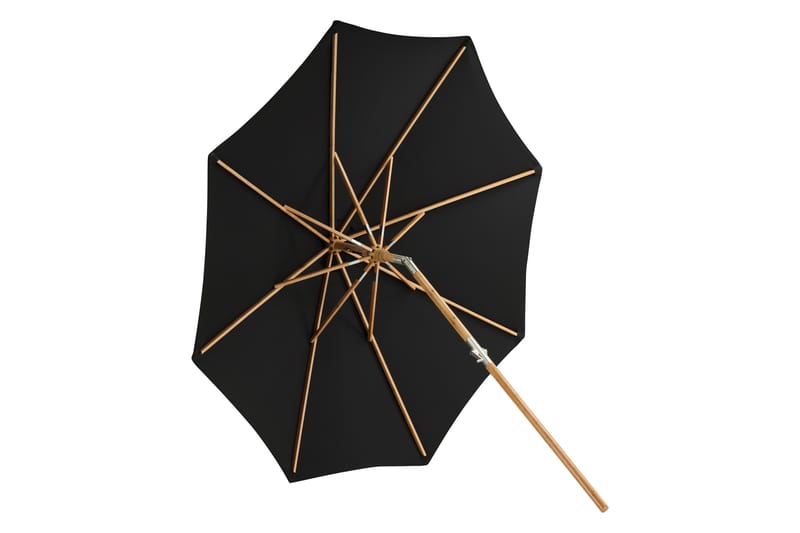 Cerox Parasol 270 cm Sort - Venture Home - Parasoller