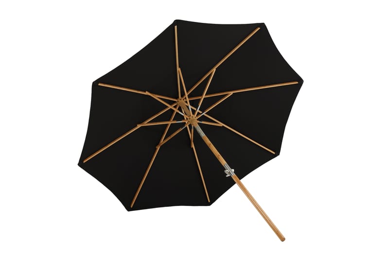 Cerox Parasol 270 cm Sort - Venture Home - Parasoller