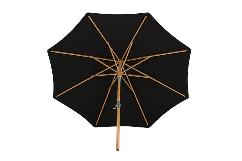 Cerox Parasol 270 cm Sort - Venture Home - Parasoller