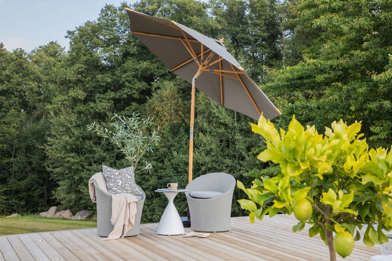 Cerox Parasol 270 cm Grå - Venture Home - Parasoller