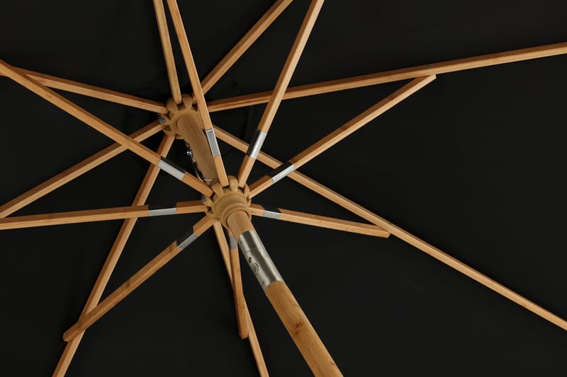 Cerox Parasol 270 cm - Sort - Havemøbler - Solafskærmning - Parasoller