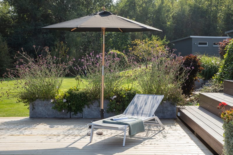 Corypho Parasol 250 cm Sort - Venture Home - Parasoller